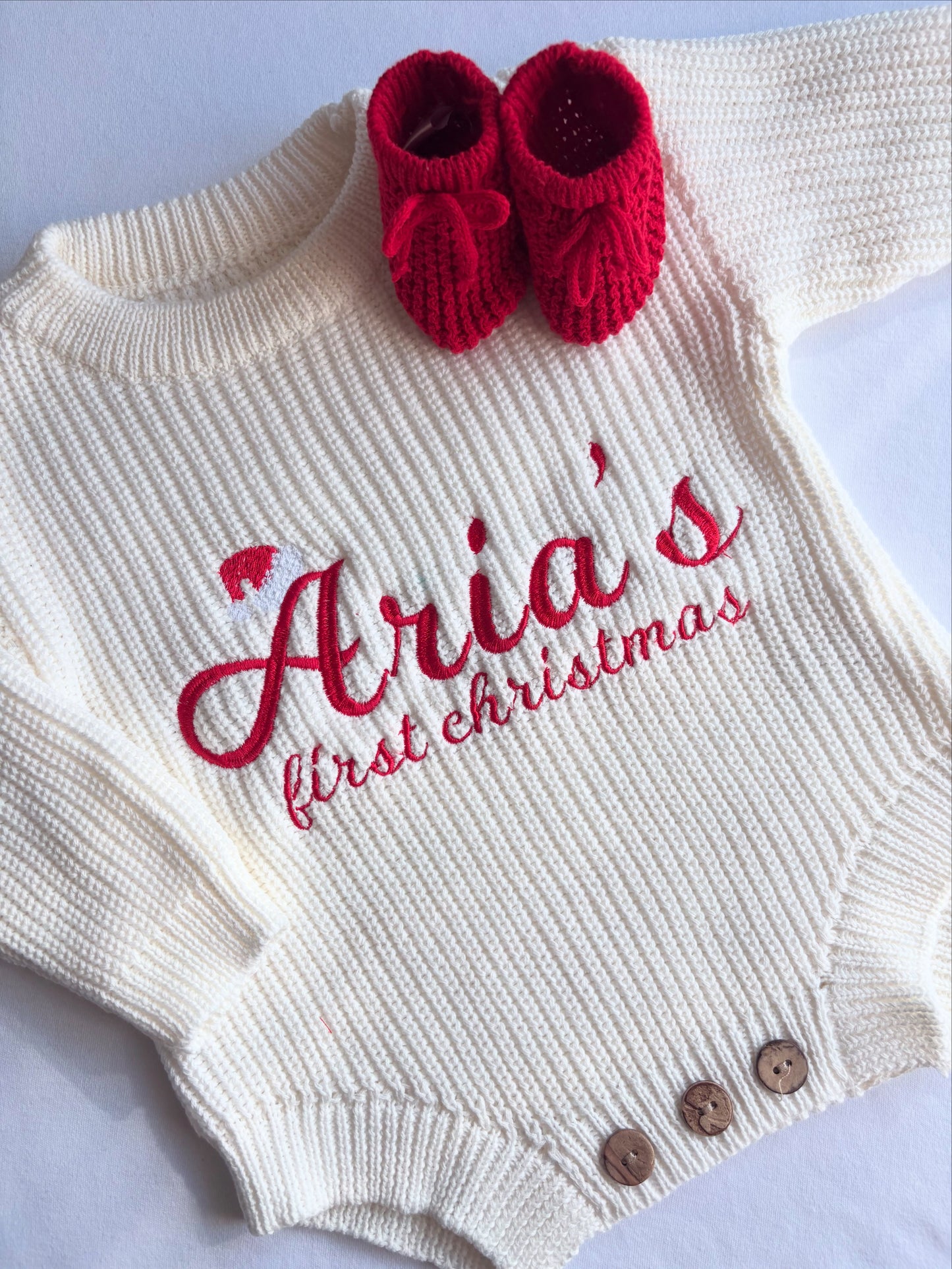 Personalised Christmas Romper