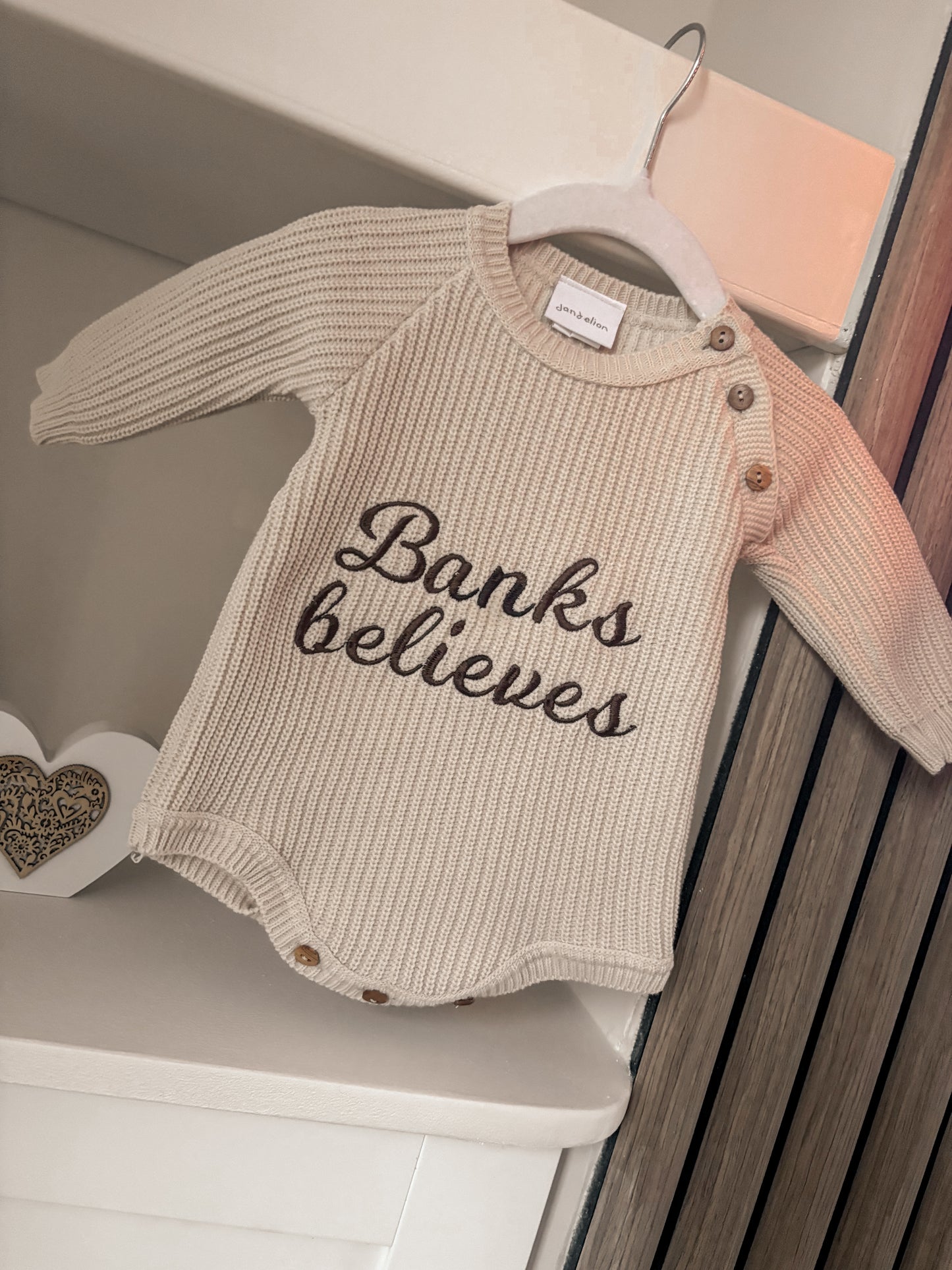 Newborn Personalised Romper