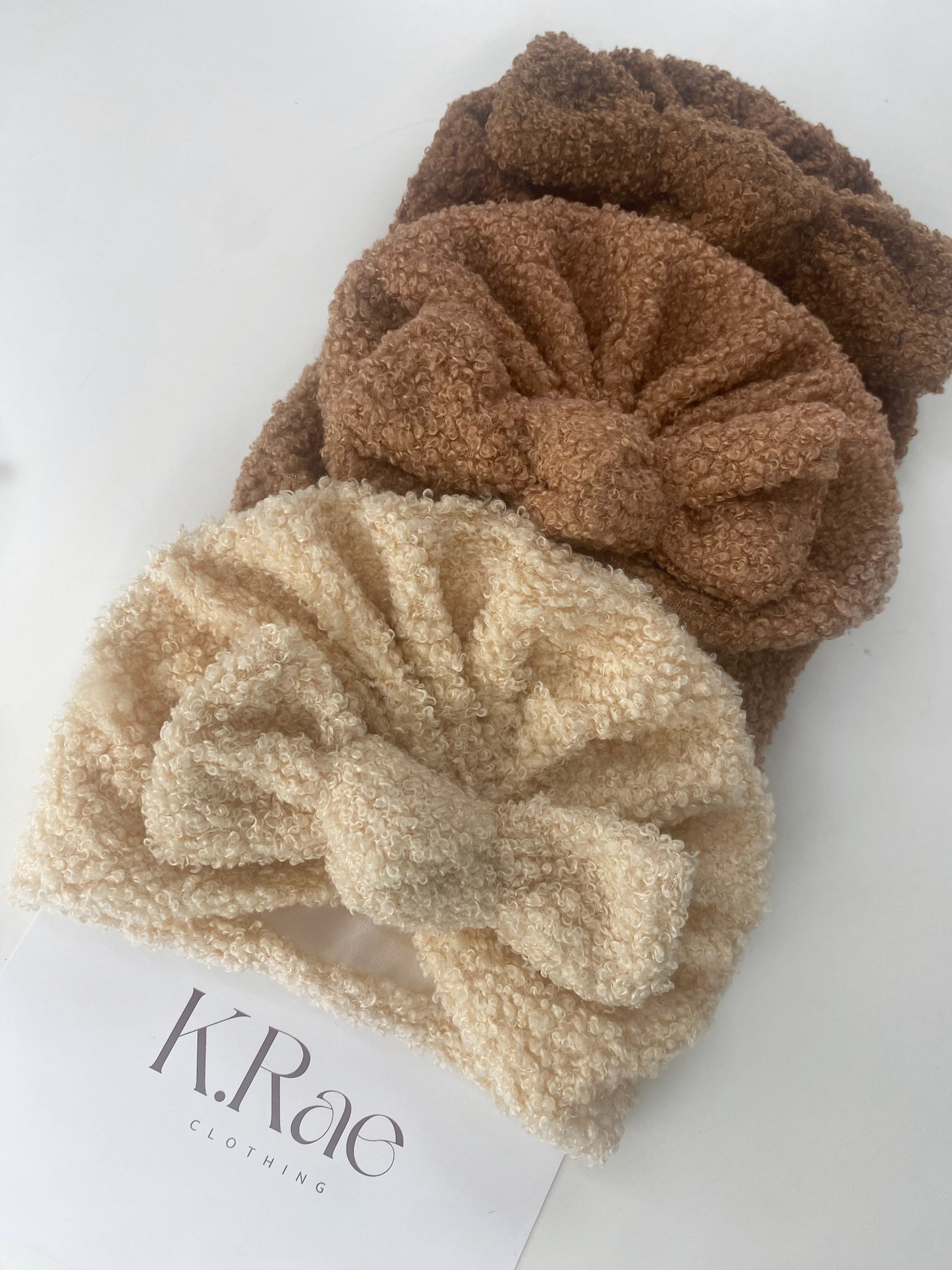 Teddy Bear Bow Hats