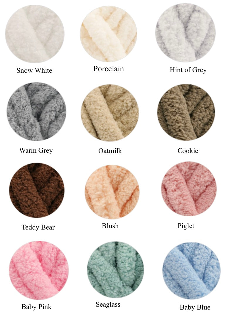 Handmade Chunky Knit Blanket - Luxury Yarn