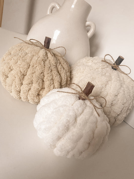 Handmade Pumpkins Home Decor