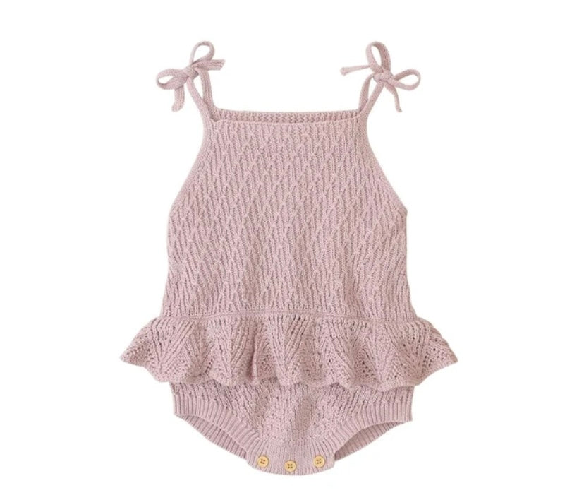 Personalised Knitted Romper