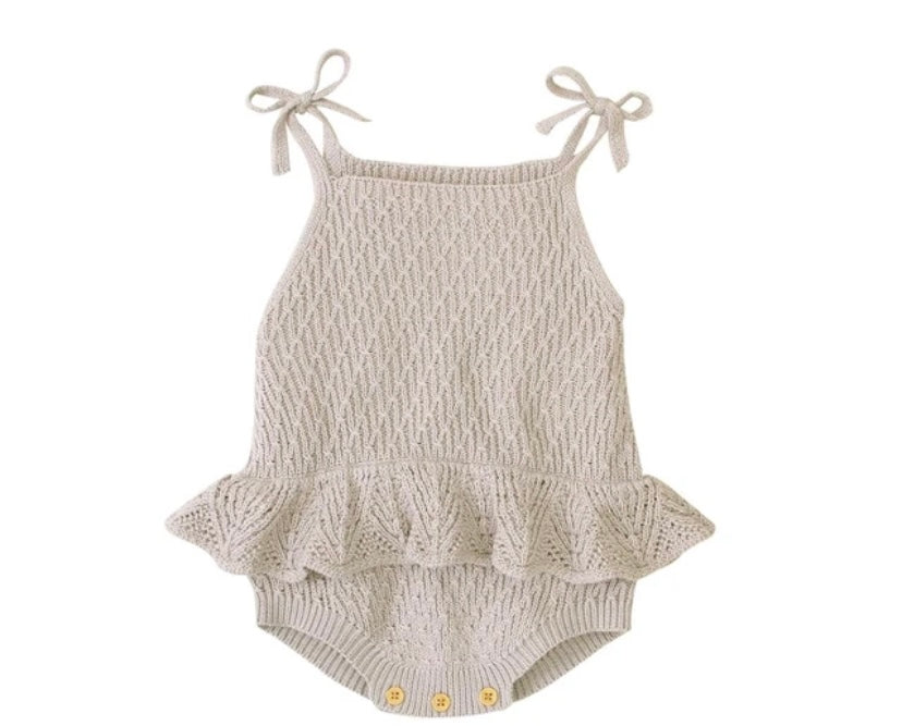 Personalised Knitted Romper