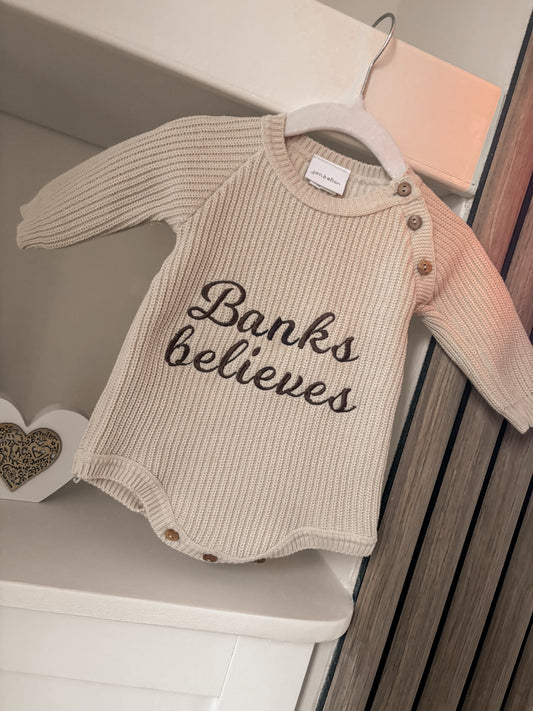 Newborn Personalised Romper